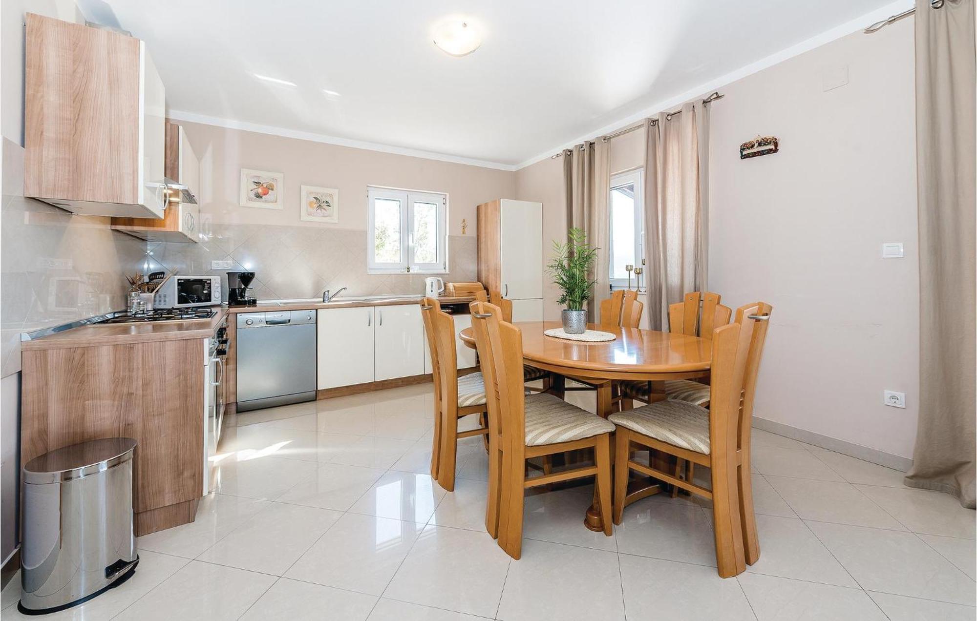Gorgeous Home In Kijevo With Kitchen Exterior photo
